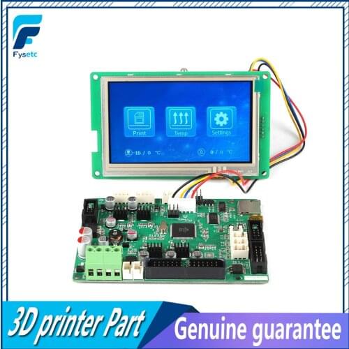 3D Printer Parts 4.3 inch Touch LCD Display 4.3'' Control Panel Screen With Connected Cable For CR-10S PRO 3D Printer