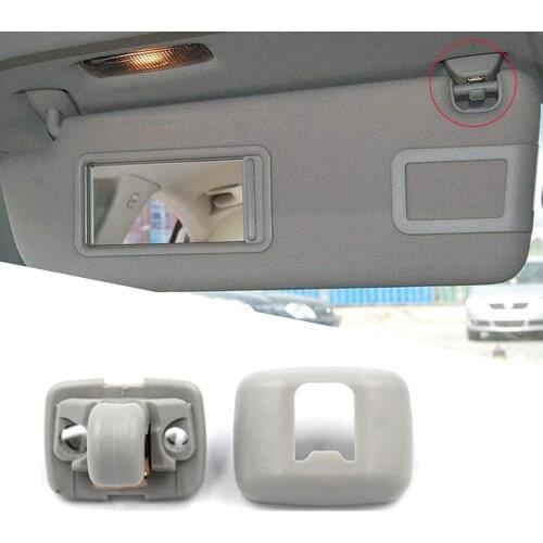 Auto Interior Sun Visor Clip Hook Bracket Hanger for Audi A1 A3 A4 A5 A6 A7 Q5 Q3 Q7 8U0857562A Sun Visor Clip Replacement