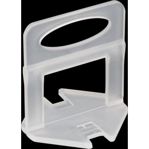 100pcs Plastic Bases Level Wedges Spacers Ceramic Tile Leveling System Floor Tile Leveler Tile Assistant Hand Tool