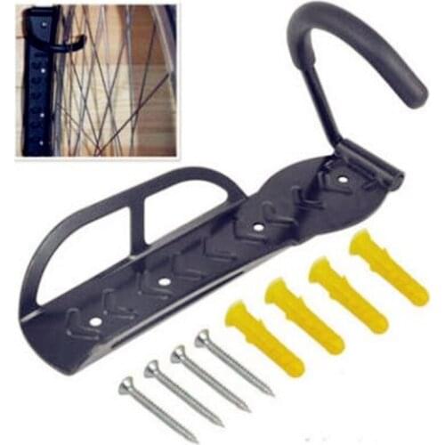 2pcs/set Bike Wall Mount Bicycle Stand Holder Mountain Bike Rack Stands Steel Hanger Hook Storage Bicycle Accessories