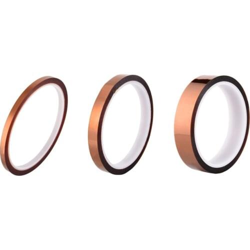 5,10,20mm Polyimide Tape Soldering Shielding Self-adhesive High Temperature Heat Resistant Tape for BGA PCB SMT