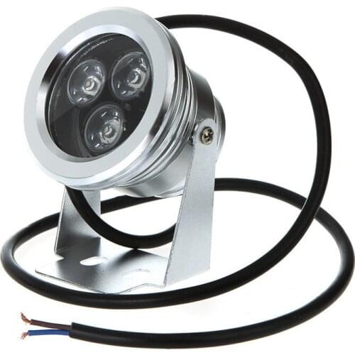 9W 12V RGB White/Warm White LED Underwater Spot Light IP68 Waterproof Led Underground light Pond Aquarium Garden night Lamps