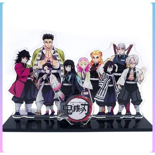Anime Demon Slayer Kimetsu No Yaiba Kamado Nezuko Tanjirou Acrylic Stand Figure Model Toys Animation Derivatives Full series