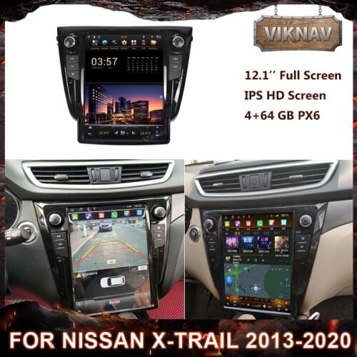 Android Car Radio For Nissan X-Trail 2013-2020 Car DVD Multimedia Player Screen GPS navigation Auto Stereo Recorder Head Unit