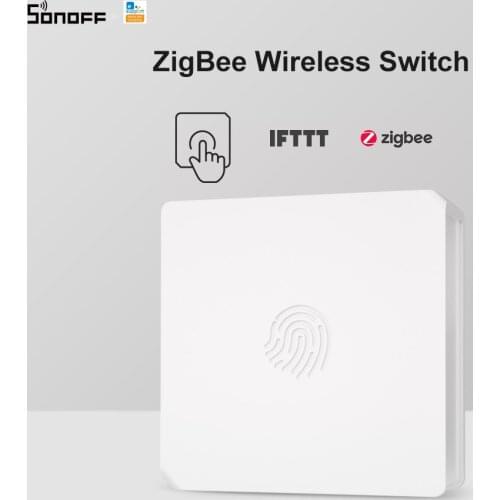 SONOFF SNZB-01 Mini Zigbee Wireless Switch Two Way Control Light Switch Smart Home Works with eWeLink APP SONOFF Zigbee Bridge