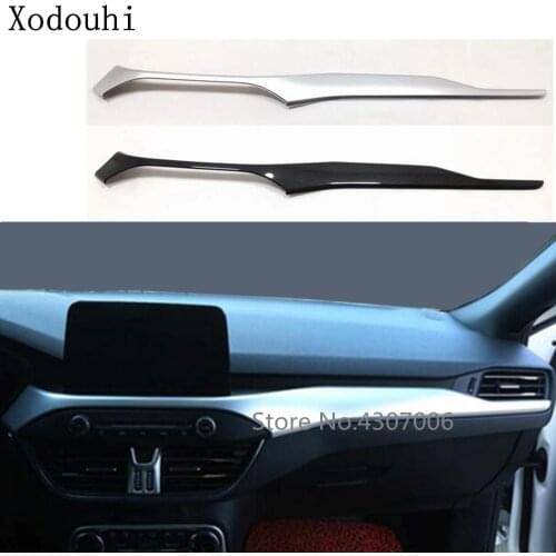 Car Interior Cover Trim Control Dashboard Panel Glove Box Armrest Box Storage Case 1pcs For Ford Focus 2018 2019 2020