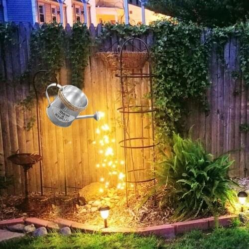 DIY Art Light Garden Decoration Outdoor Star Type Shower Garden Art Light Decoration Outdoor Gardening Lawn Lamp Solar Led Decor