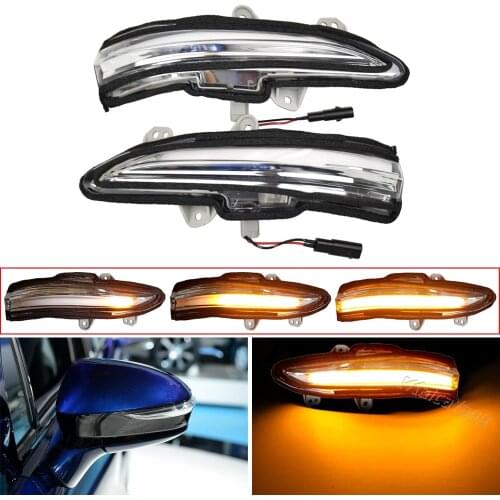 For Toyota Crown 2013-2018 S210 4th. Car LED Dynamic Turn Signal Light Side Rearview Mirror Sequential Indicator Blinker Lamp