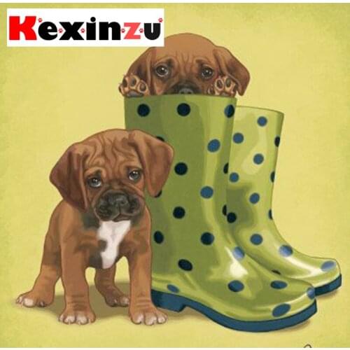 Dpsprue 5D DIY Diamond Painting Full Square/Round Drill "Cartoon Animal" Embroidery Cross Stitch Mosaic Home Decor Gift X018