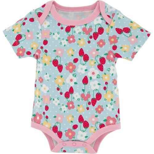 Honeyzone Baby Girl Clothes Summer Ropa Bebe Rompers New Born Bodysuits Cartoon Newborn Infant Costume Playsuits Enfant Top Robe