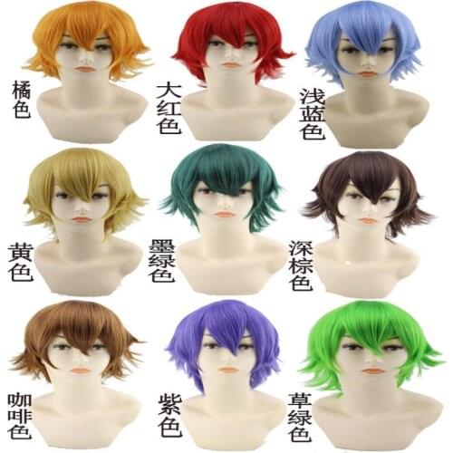 11 Colour Anime GIVEN Sato Mafuyu Short Wig Cosplay Costume Heat Resistant Synthetic Hair Men Women Halloween Party Wigs
