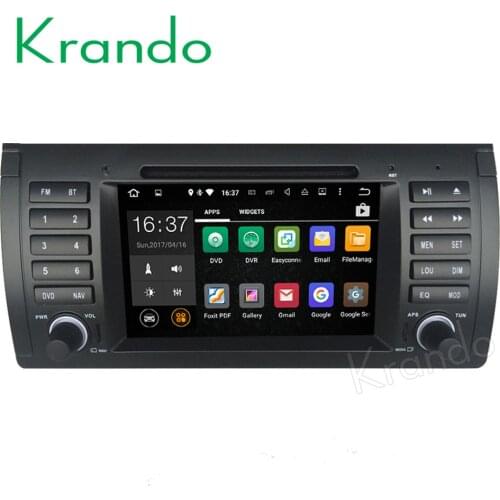 Krando 7" Android 9.0 for BMW E39 M5 1995-2003 GPS For Landrover 2002-2004 car audio dvd player navigation multimedia system