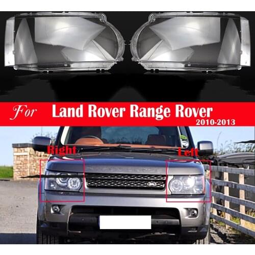 Car Headlamp Lens For Land Rover Range Rover Sport 2010 2011 2012 2013 Car Replacement Auto Shell Cover Bright Shade Caps