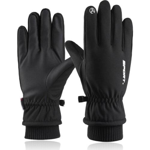 Ski Gloves Waterproof Fleece Thermal Gloves Snowboard Snowmobile Gloves Men Women Winter Gloves For Sonwboarding