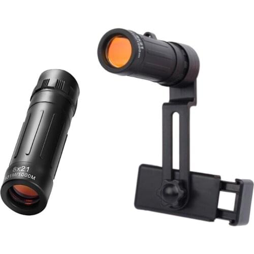Mini Monocular Telescope Zoom 8x High Definition waterproof Brighter Vision
