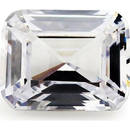Unheated 5.60 Cts Natural Mined 8mmx10mm White Sapphire Sri-Lanka VVS Sapphire Cut Gem