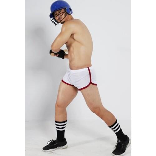 New Fashion transparent Aro sports youth quick dry home Arrow pants Spring Beach short men pajamas summer Mesh breathable