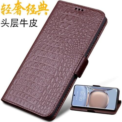 New Luxury Genuine Leather Magnet Clasp Phone Cover Holster Case For Vivo Iqoo 8 Iqoo8 Pro Phone Cases Protective Full Funda