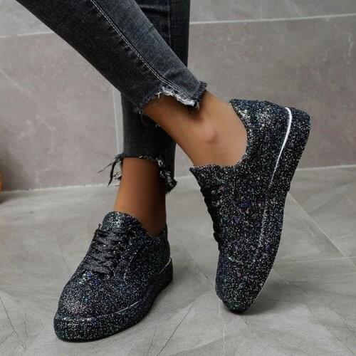 Spring and autumn new lace-up womens shoes flat-soled student white shoes female round toe casual single shoes plus size 35-43