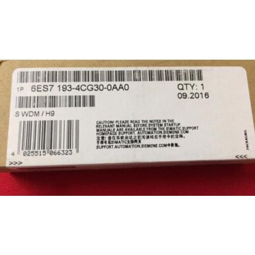 Original In New box 6ES7193-4CG30-0AA0