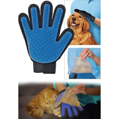Cat Dog Hair Collector Gloves cat dog cleaner grooming glove useful economical