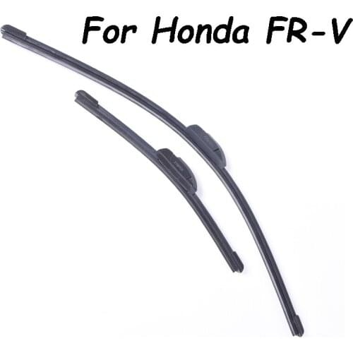 Front Wipers Blade For Honda FR-V (FRV) From 2004 2005 2006 2007 2008 2009 Years Windscreen Wiper Car Accessories