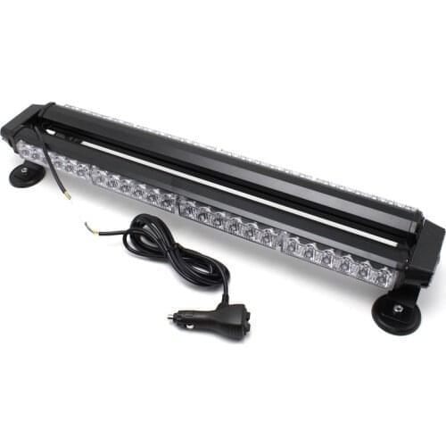 12v LED Car Truck Warning Lights Traffic Advisor Double Side Roof Emergency Strobe Flash Light Bar Signal Lamp