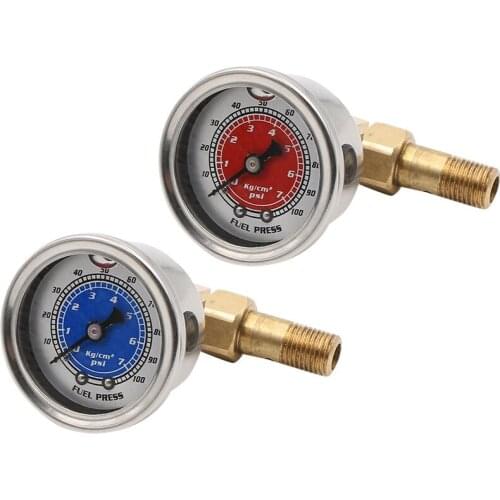 Automobile universal gauge modified shockproof automobile oil gauge, precision oil pressure gauge oil gauge