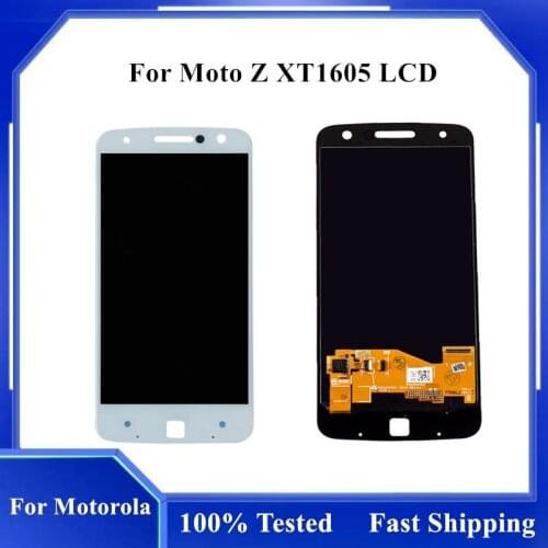 LCD Display For Motorola Moto Z Droid Xt1650 Xt1650-01 Xt1650-03 Touch Glass screen digitizer Lcd Display assembly phone parts