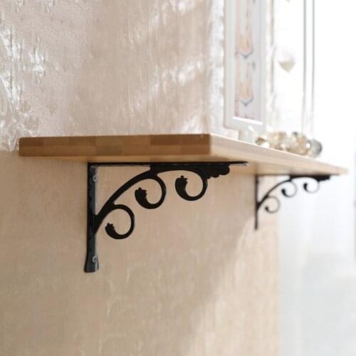 2pcs Wall Shelf Bracket Holder Support With 4pcs Anchor Bolts 20x25CM