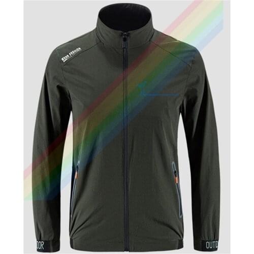 2021 Fashion La Linea Happy Action Expressions Slim Sport Jacket Mens Outdoor Zippered Comfortable Soft Casual Front Printing