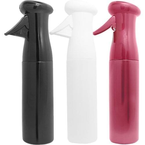 300ML Automatic High Pressure Spray Refillable Mist Bottle Salon Barber Hairdressing Sprayer Watering Spray Bottle Hair Tools