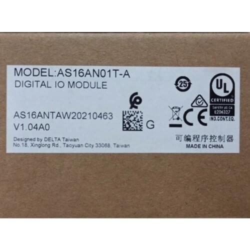 Freeshipping Delta AS PLC extension module AS16AN01R-A 16DO (Relay) 2A Per Point in box