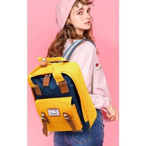 JULYCCINO Backpack Women Shoulder Bag Candy Color Waterproof School Bags for Teenagers Girls Travel Backpacks Laptop Backpack