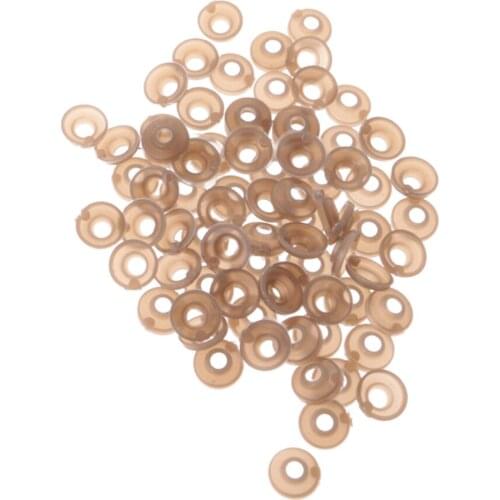 MagiDeal High Sale 100Pcs/Lot 11mm Plastic Safety Eyes Nose Washer Back for Bear Doll Animal Toys DIY Craft Child Kids Fun Time