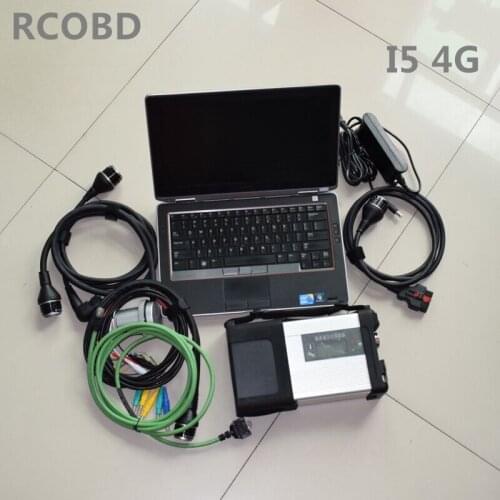 Mb Star C5 Multi Languages with Software v06/2021 Hdd 320gb Laptop e6320 i5 4g Ready to Use