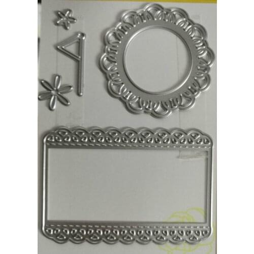 Metal flower flag cutting Dies Stencils for DIY Scrapbooking photo album Decorative Embossing DIY Paper Cards