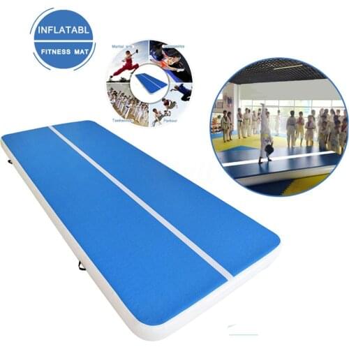 Air track 6x2M Inflatable Cheap Gymnastics Mattress rainbow Gym Tumble Airtrack Floor Tumbling Air Track For Sale Free Shipping
