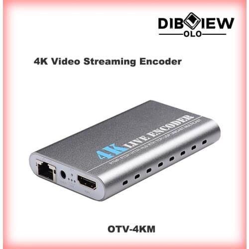 OTV-4KM H.265 H.264 Live Video HDMI Streaming RTMP SRT HLS HTTP UDP RTSP HD IPTV Encoder Facebook Youtube