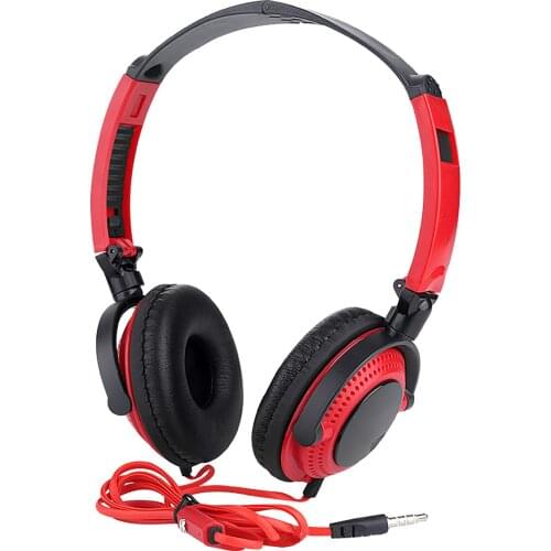 Wired Gaming Earphones 3.5mm HiFi Stereo Heavy Bass Noise Reduction Phone Headphone with Mic