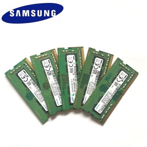 Samsung DDR4 4G Laptop Memory RAM 4GB PC4 2400T Memoria DRAM Stick for Notebook 100% Original