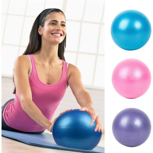 Yoga Exercise Gymnastics Pilates Yoga Balance Ball 25CM Gym Fitness Yoga Core Ball Home Indoor Training Yoga Balls LM