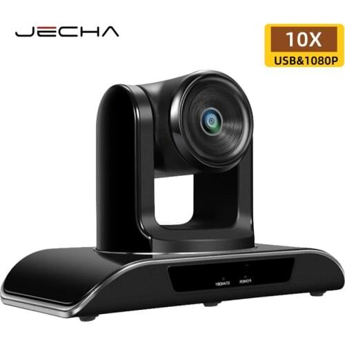 Jecha VHD10X HD1080p60fps Video Conference System webCam PTZ Camera 10X Zoom USB RS232 RS485 Output webCam for BigRooms