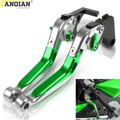 Motorcycle Accessories CNC Extendable Brake Clutch Levers FOR Kawasaki Z1000 2007 2008 2009 2010 2011 2012 2013 2014 2015 2016