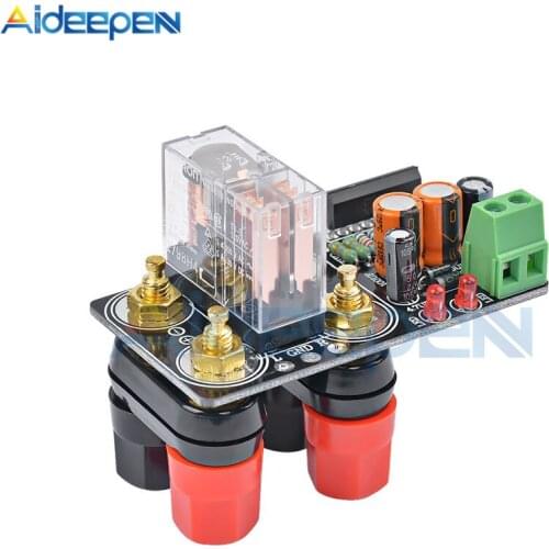 UPC1237 Speaker Protection Board Directly Mounted on the Chassis Reliable Performance for Hifi Amplifier DIY AC12-24V