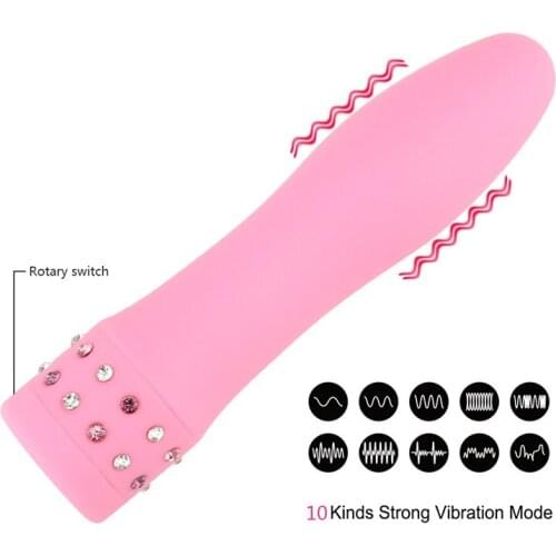 Vibrator Adult Products Female For Women Bullet Vibrators Medical Silicone 1 Piece Erotic Sex Shop Masturbation Cute Flirting