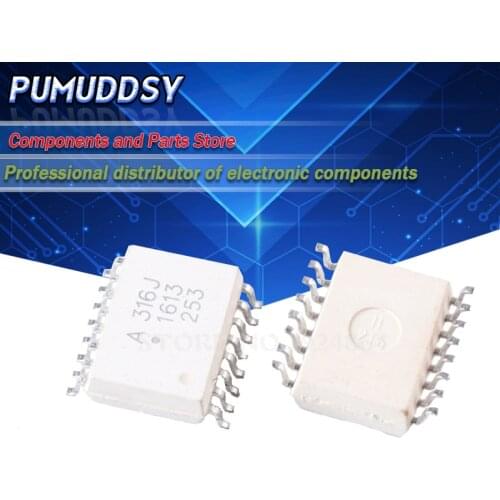 10PCS A316J HCPL-316J HCPL316J SOP16 HCPL316J A316 IC