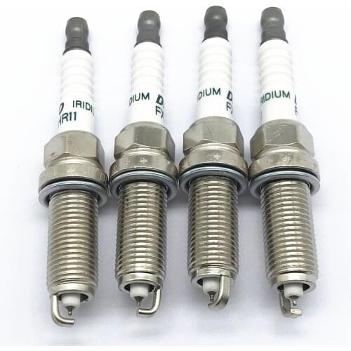 4PCS IRIDIUM PLATINUM SPARK PLUG FXE20HR11 FXE20HR-11 for 22401-JD01B 22401JD01B DF6H11B DILKAR6A11 LZKAR6AP-11 PLZKAR6A-11