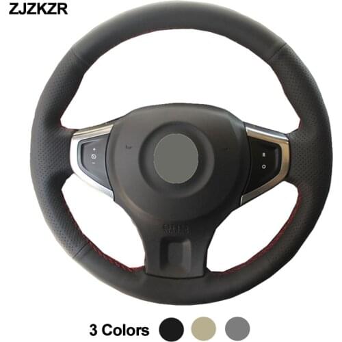 Car Auto Steering-Wheel Cover For Renault Koleos 2008-2016 Renault Samsung QM5 2007-2014 Funda Volante 2009 2010 2011 2012 2013