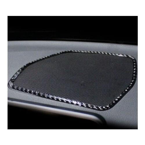 Center Control Console Dashboard Speaker Trim Frames Cover For Mercedes Benz C Class W205 C180 200 260 GLC Car Styling Stickers